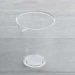 Bicchiere di plastica riciclabile 230cc G01B