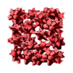 Coccarde 7 mm 100 pz rosso -Decorazioni, Premiazioni, Lavoretti Creativi,Feste